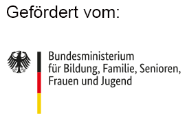 Gefördert vom Bundesministerium für Bildung, Familie, Senioren, Frauen und Jugend
